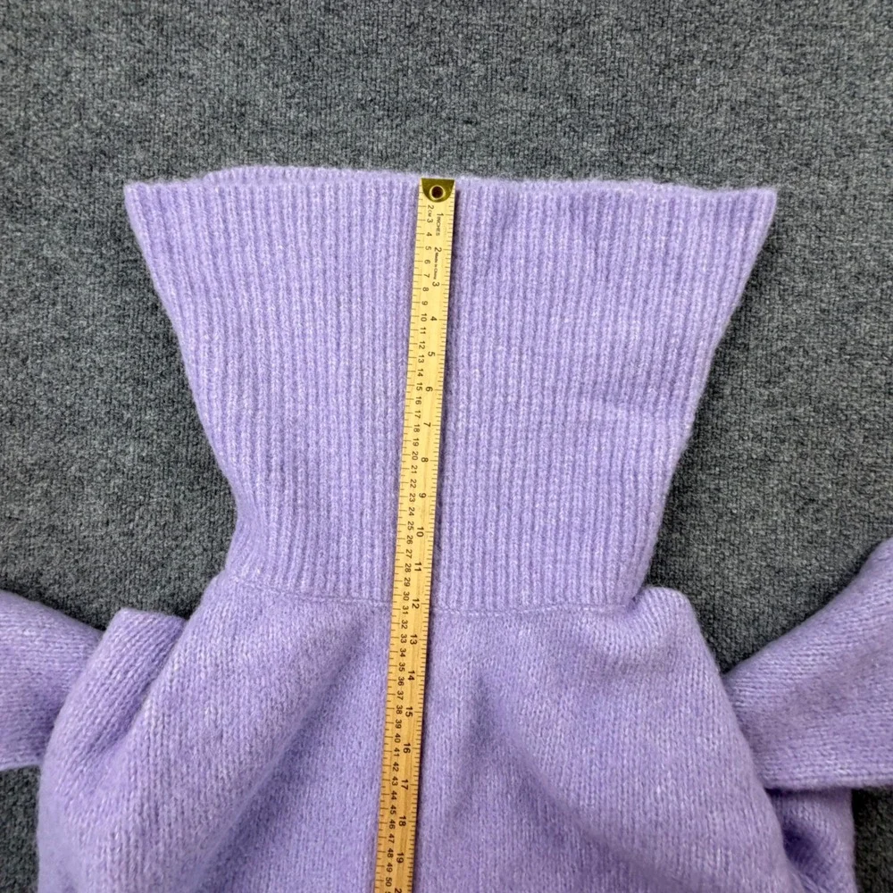 Banana Republic Alpaca Blend Turtleneck Sweater‎ Lilac Purple Oversized XL NEW